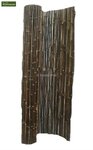 Bamboe rolscherm zwart 180cm x 180cm [pallet]