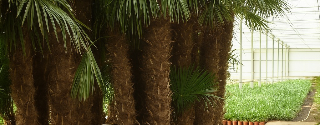 Trachycarpus fortunei multitrunk