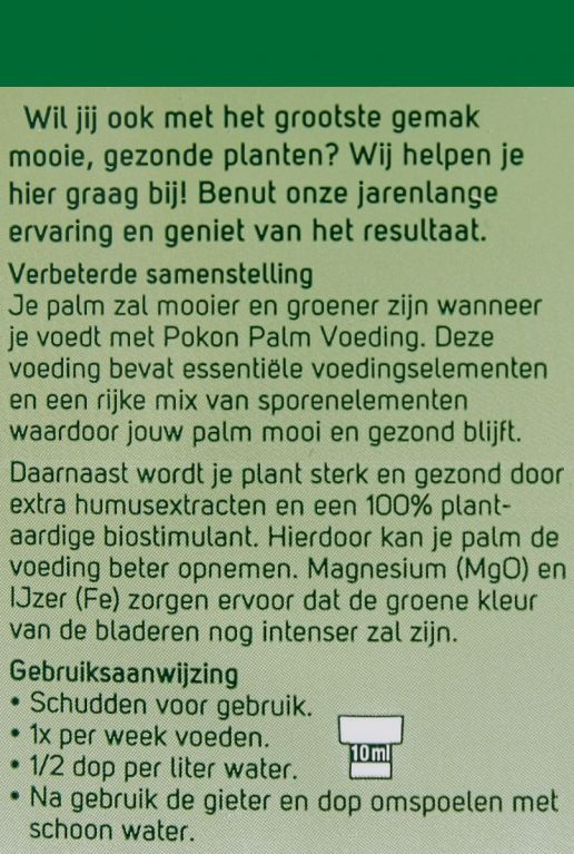 Pokon palmen voeding - 250 ml