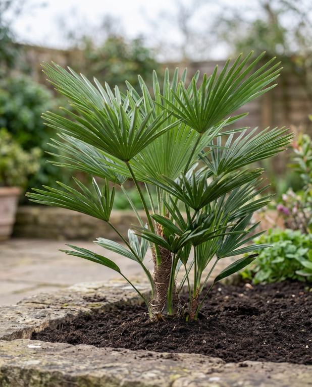 Trachycarpus wagnerianus frosty p19-03